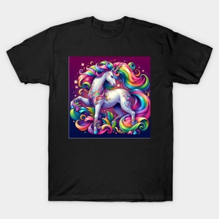 Unicorn Study - Fantasy AI T-Shirt